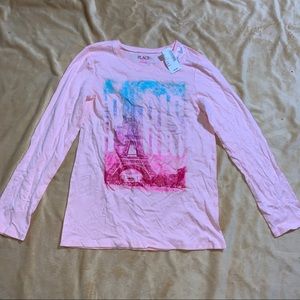 Pink Paris Kids Long Sleeve